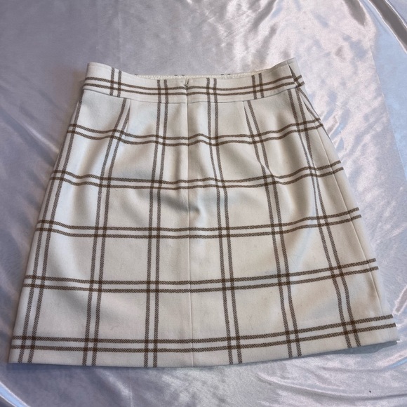 J. Crew Wool blend A Line Mini Skirt - Picture 2 of 4